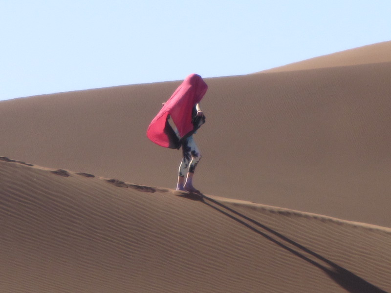 Family Sahara trek