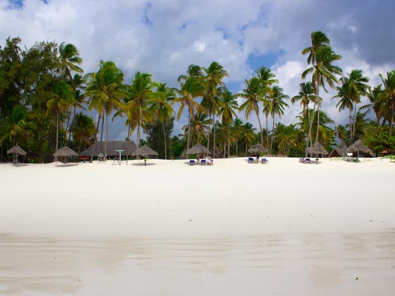 Paje beach front, Zanzibar