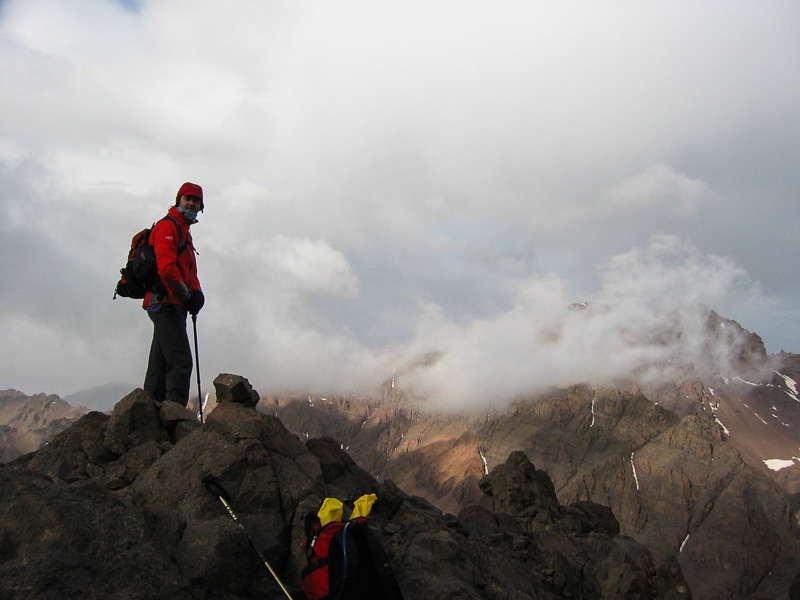 Mt Toubkal – summit area Mt Toubkal