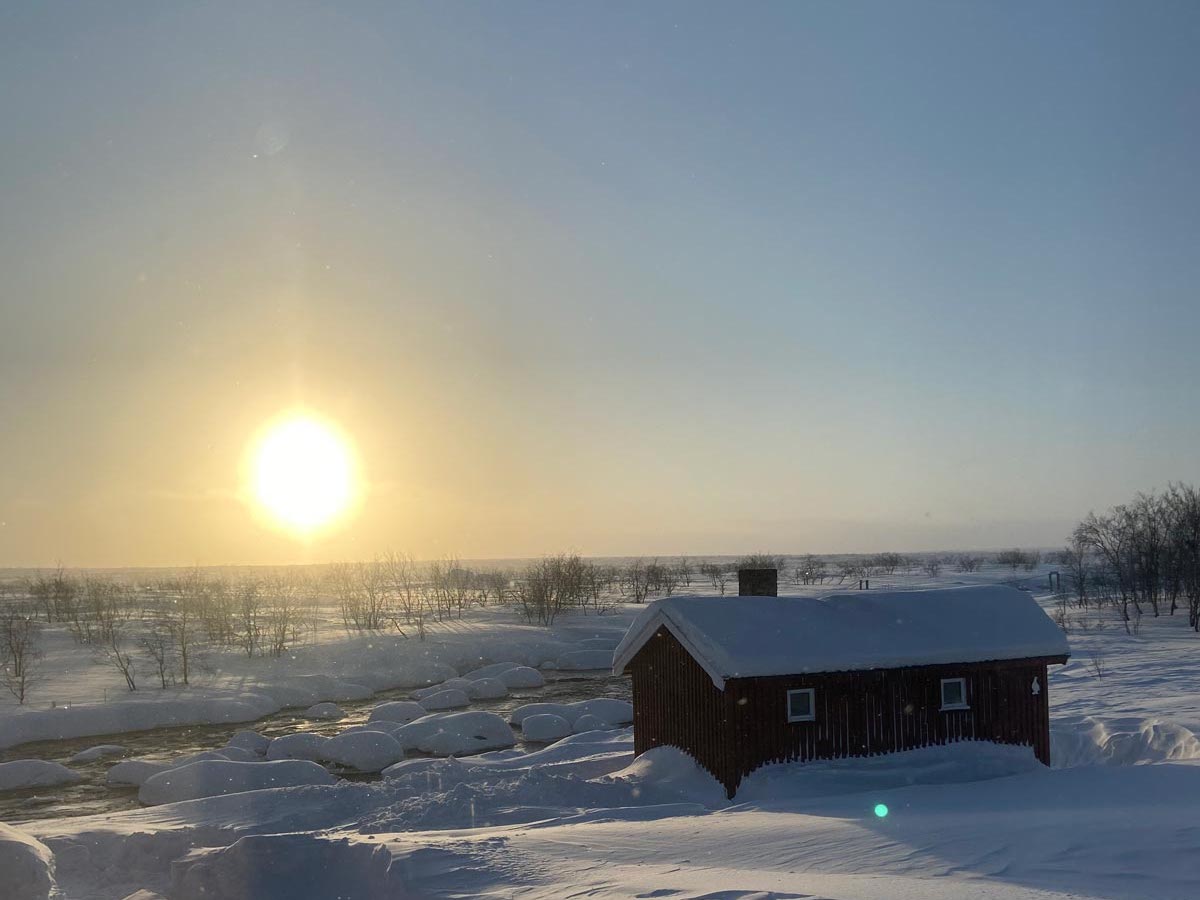 Wilderness-hut-Finnmark-arctic-adventure Arctic challenge, Cabin