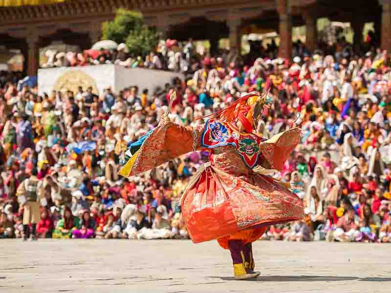 Bhutan thimphu festival