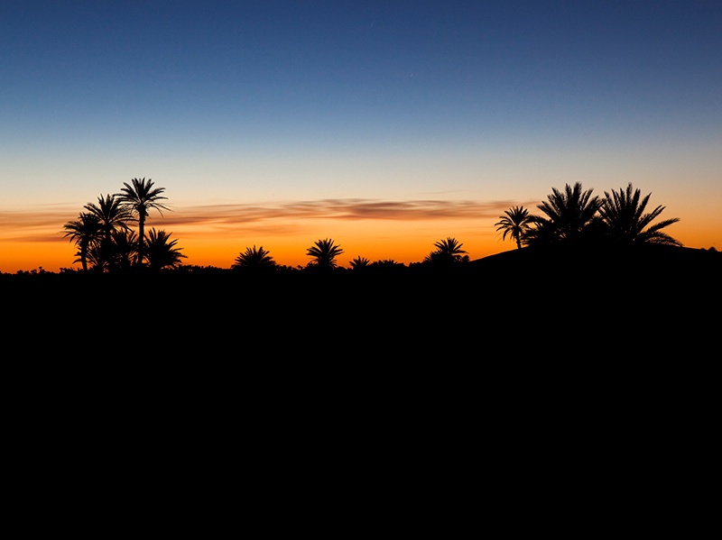 Sahara sunset – Snow and Sand trek Snow and sand trek
