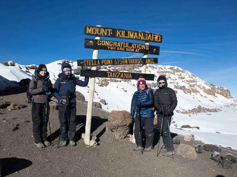 Stella Point, Kilimanjaro Northern Circuit Stella Point Kilimanjaro