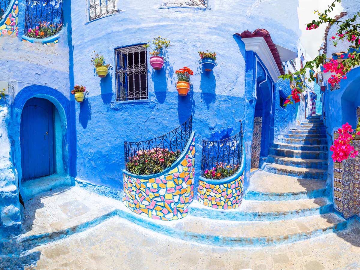 Chefchaouen northern tour – blue wash alleys Family Sahara trek