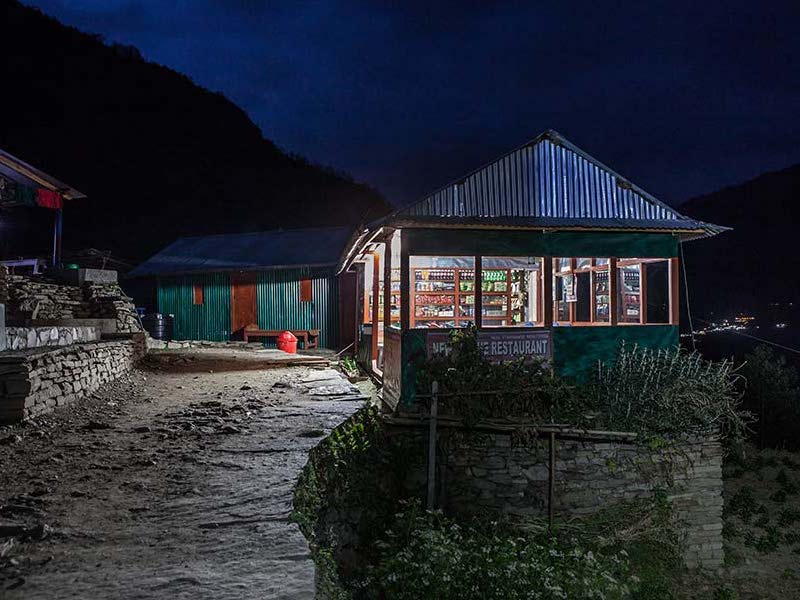 Tea House in Ghandruk, Taste of Nepal Tour Tea house, taste of nepal