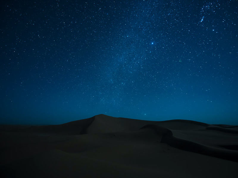 Sahara desert trek – sahara night sky Sahara trek