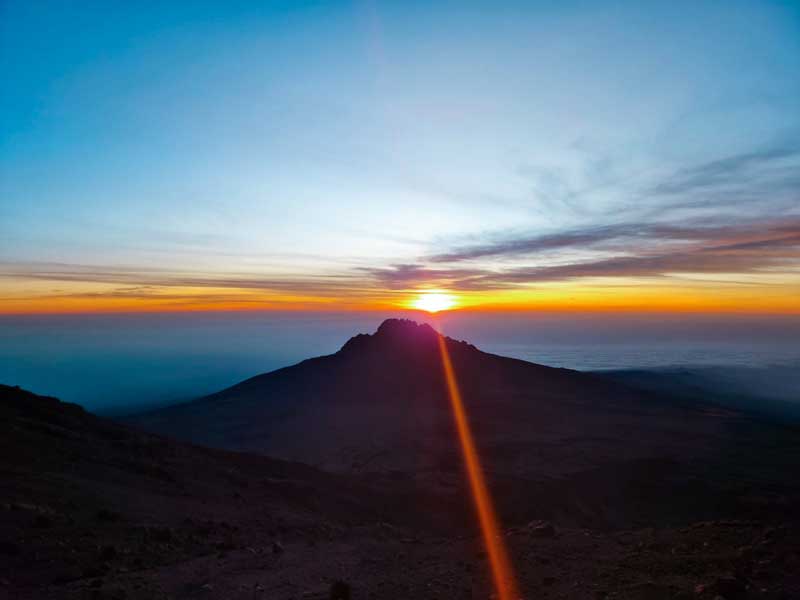 Kilimanjaro sunrise Kilimanjaro sunrise