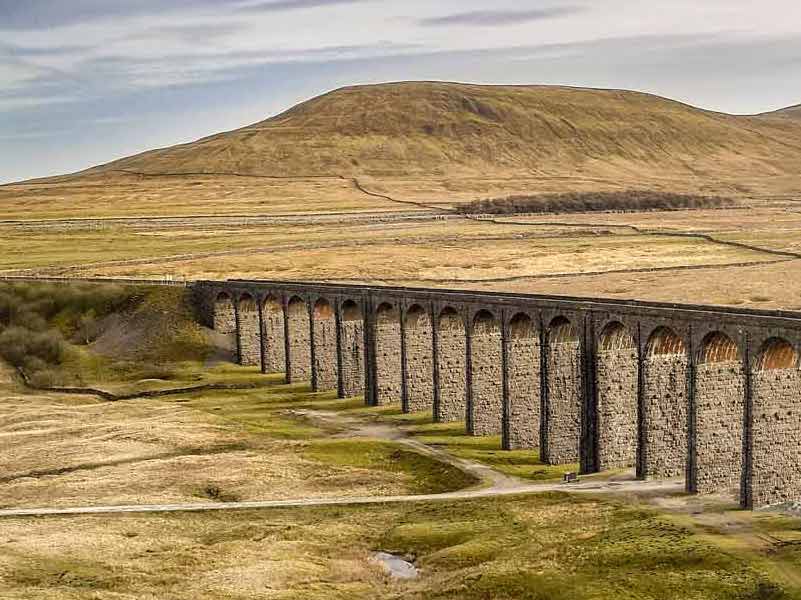 Ribblehead Viaduct, Yorkshire 3 Peaks UK charity challenge, yorkshire 3 peaks