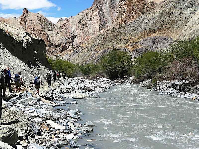 Ladakh, the Markha River China great wall trek