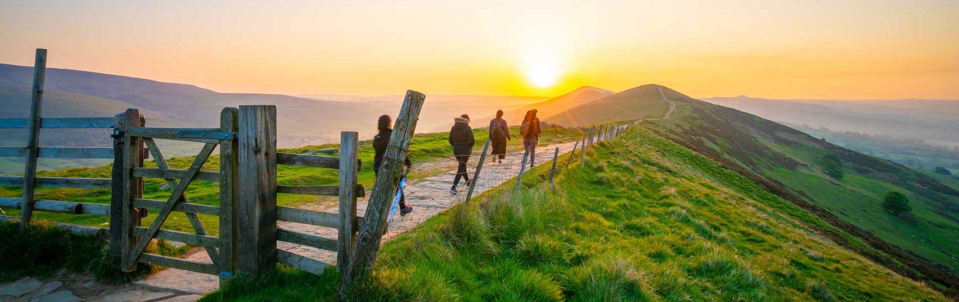 Edale skyline charity challenge – mam tour path Mam Tor