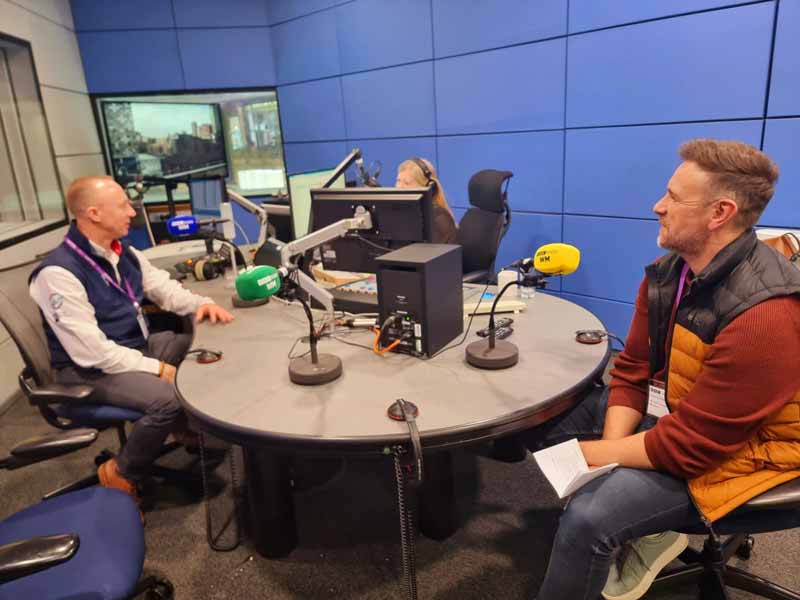 Radio interview