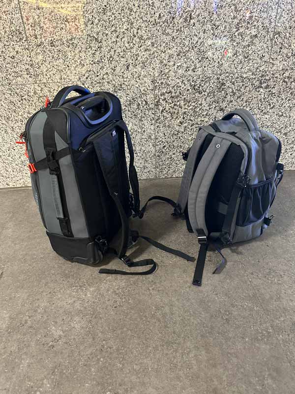 Italy rucksacks two travel rucksacks