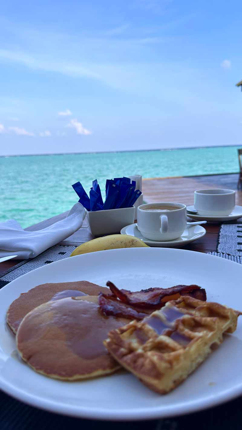Maldives breakfast Breakfast in the Maldives