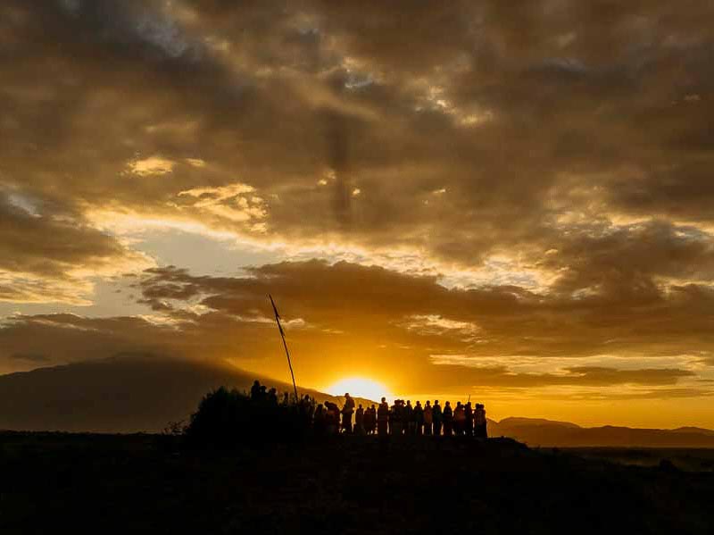 Kili Coast bike ride, Maasai