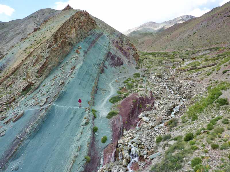 Kang Yatse 2, stunning geology China great wall trek