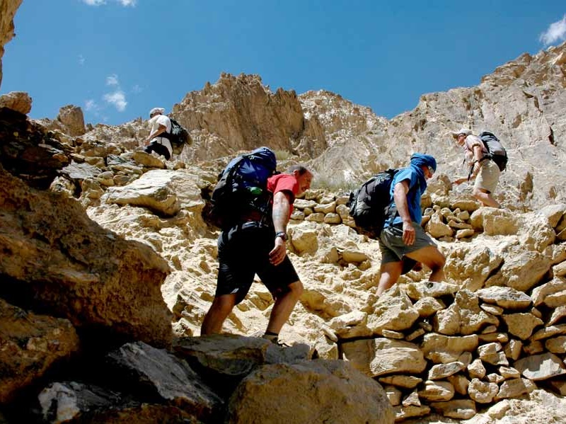 Kang Yatse 2, trekking group China great wall trek