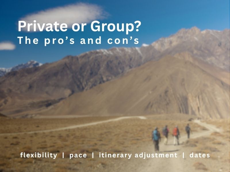 Private or group trip?